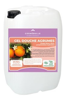 Cosmébulle Douchegel citrus (sinaas, citroen en pompelmoes) bulk 10L - 5343
